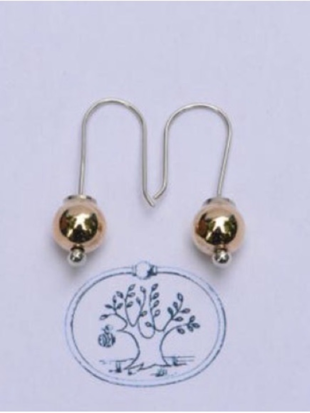 Handmade Eden hand arts earrings